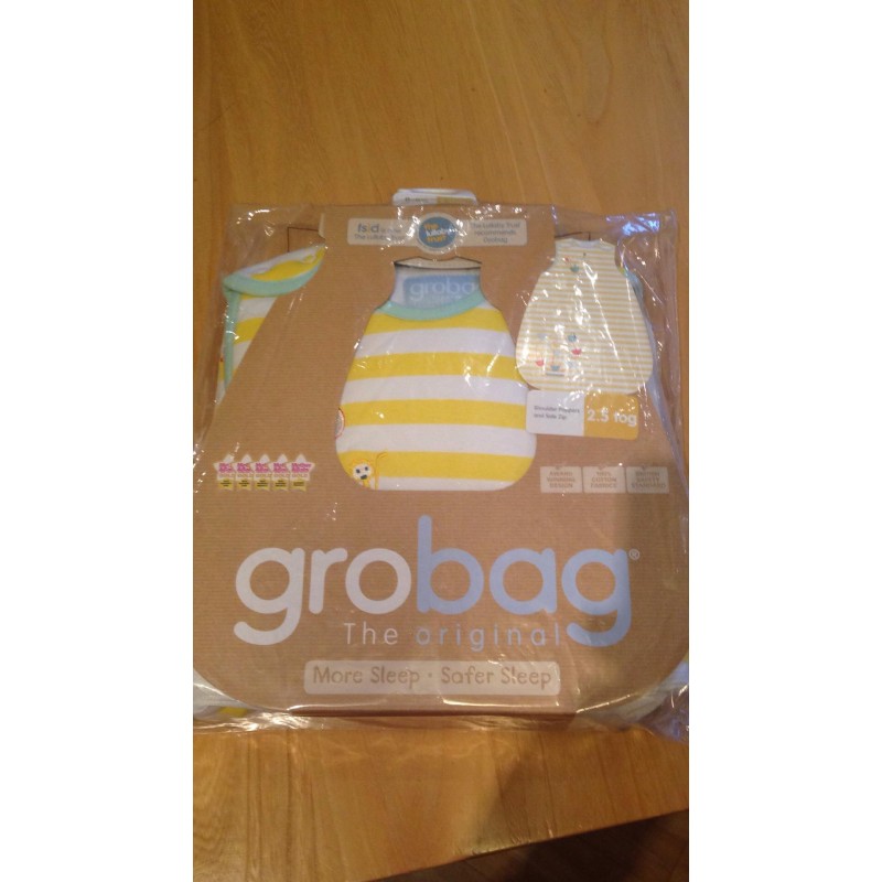 Grobag Baby Sleeping Bag 2.5 Tog Ferris Wheel Size 06 Months