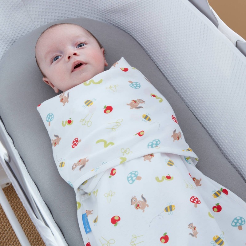 Grobag Gro Swaddle Hip Healthy Apple of My Eye